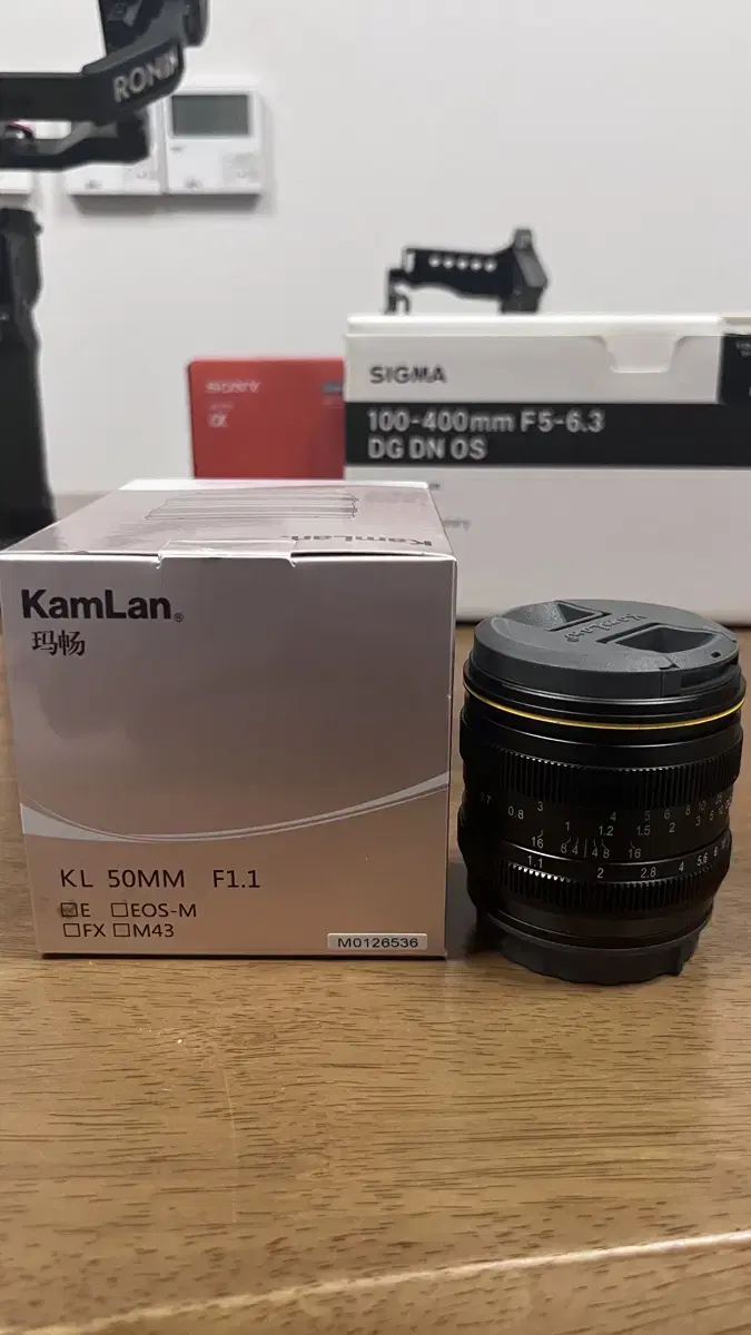 캄란 50mm f1.1 E마운트