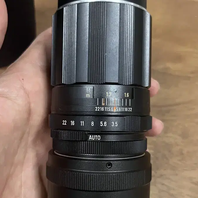 슈퍼타쿠마 135mm f3.5 m42+e마운트 컨버터