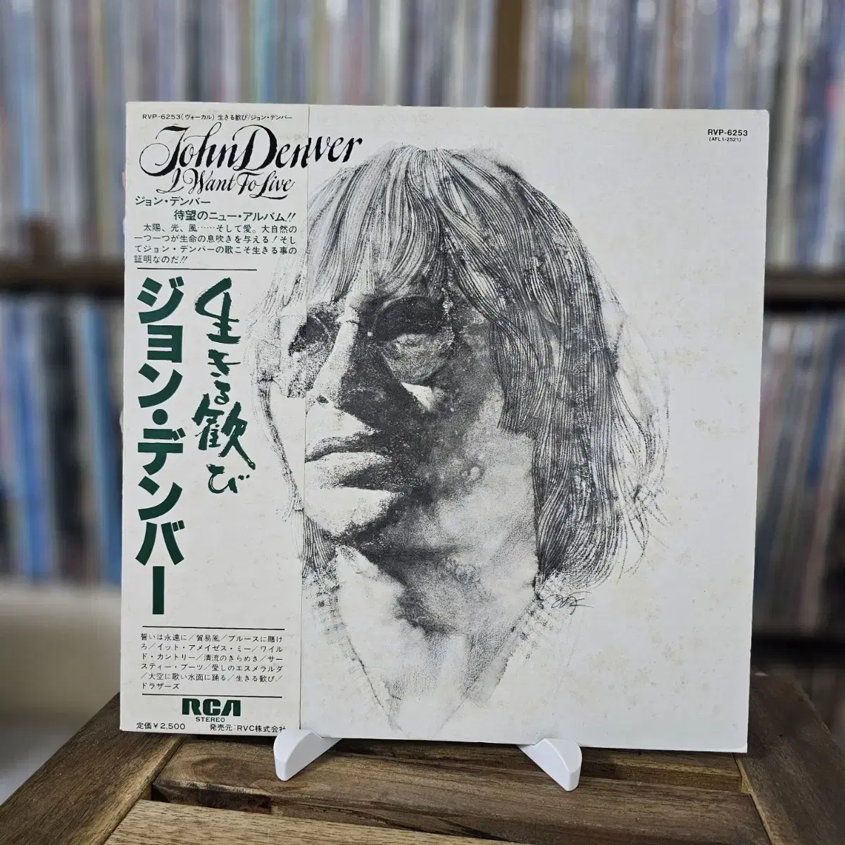 (존 덴버) John Denver - I Want To Live LP