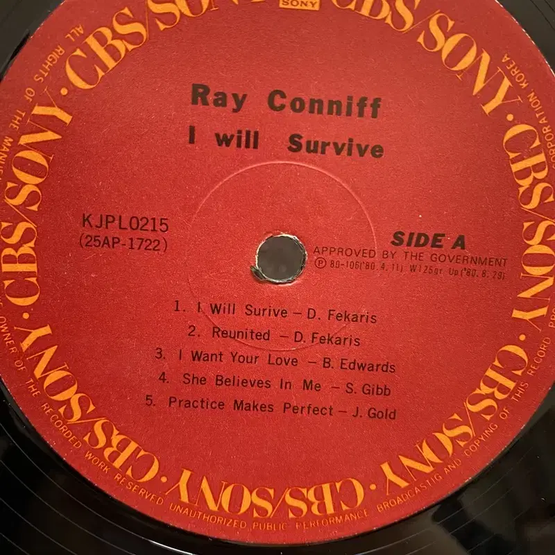 RAY CONNIFF LP / AA6657