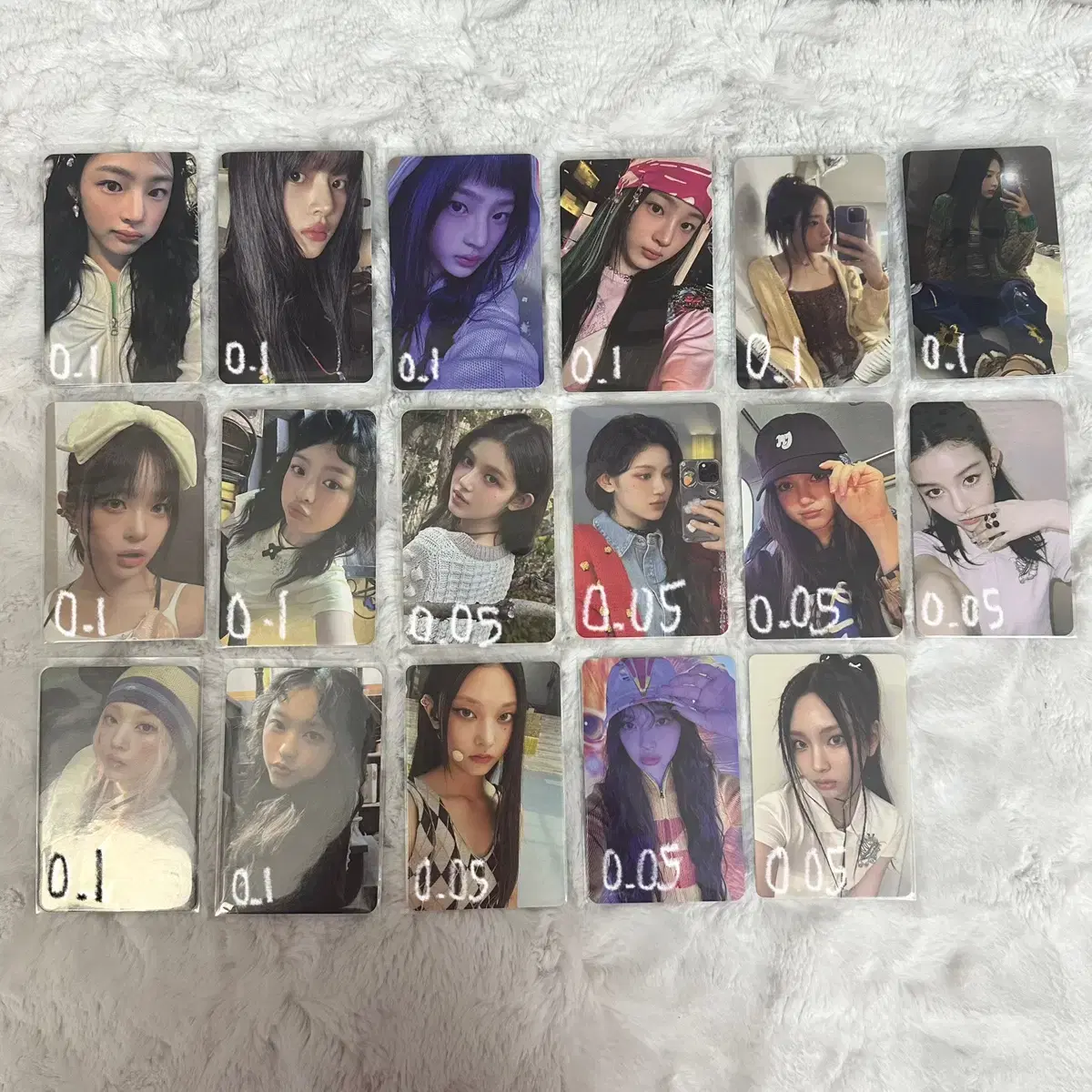 New Jeans photocard sell minji hanni danielle haerin hyein