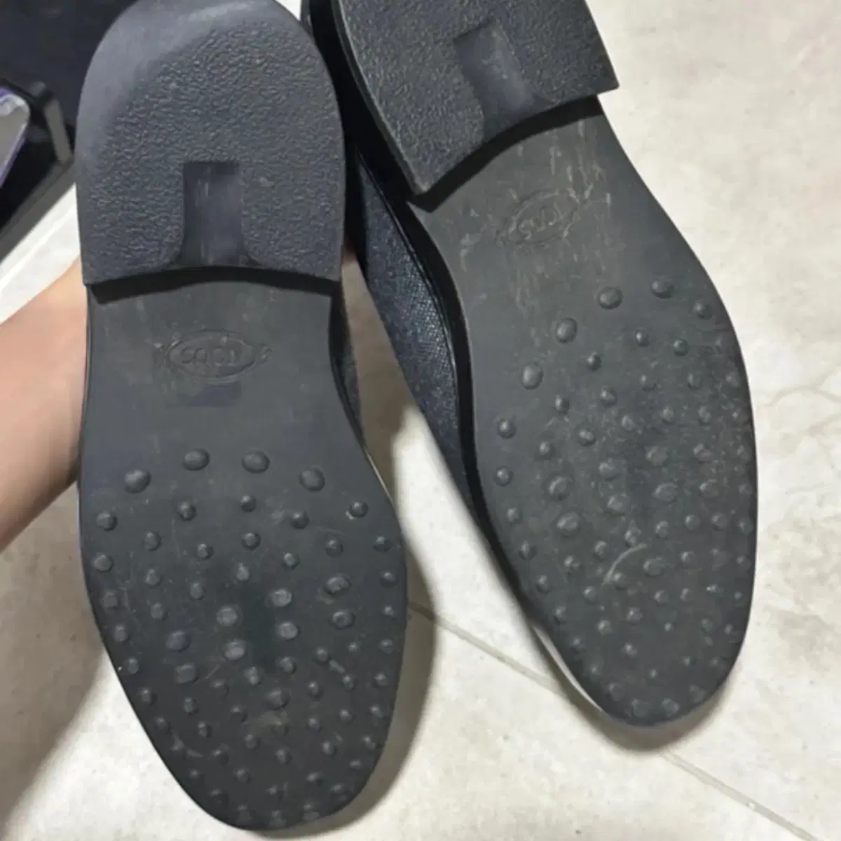 235-240 토즈 tods wool flats 울 플랫 그레이