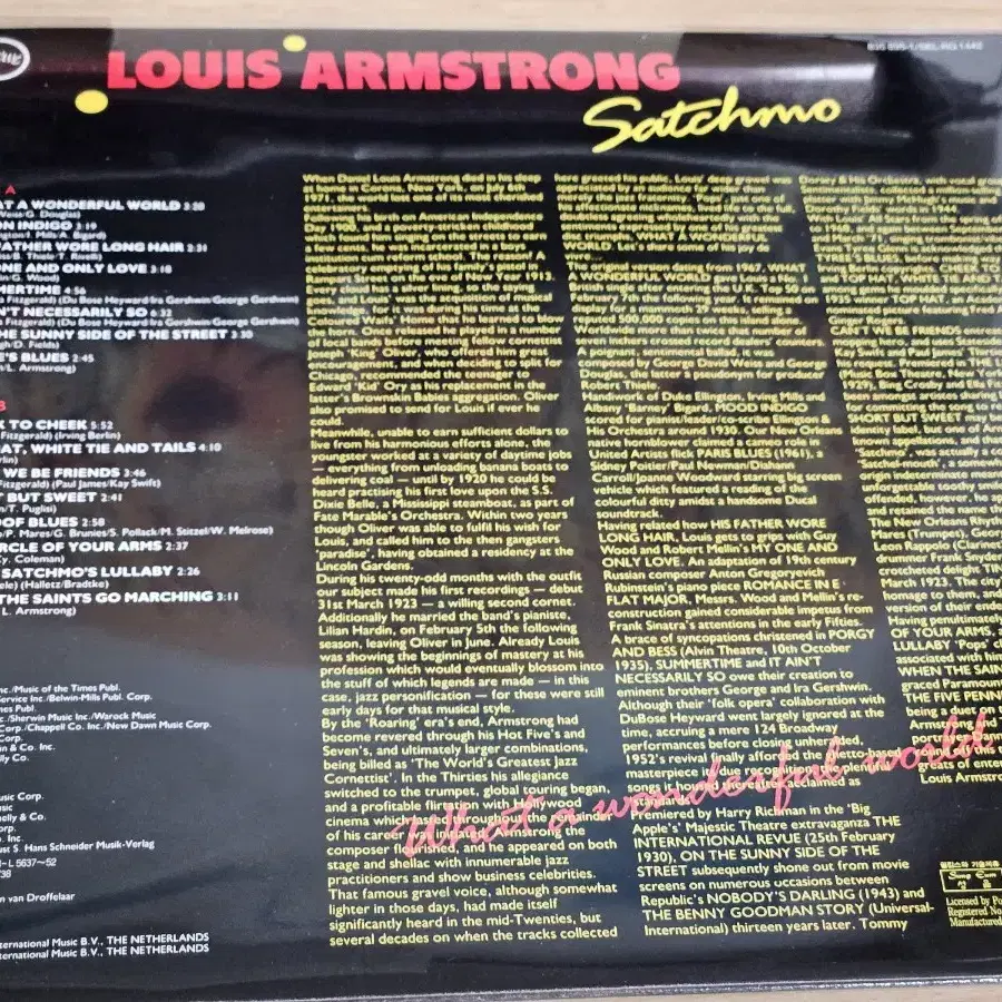 Louis Armstrong - What A Wonderful World