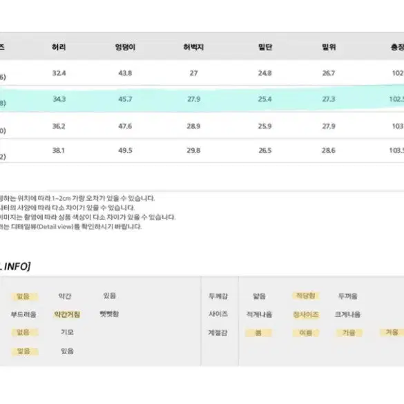 밀리언코르 부츠컷 데님 팬츠