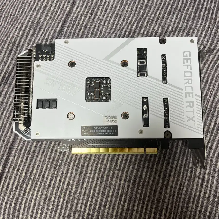 ASUS DUAL 지포스 RTX 3060 O12G OC D6 12GB W