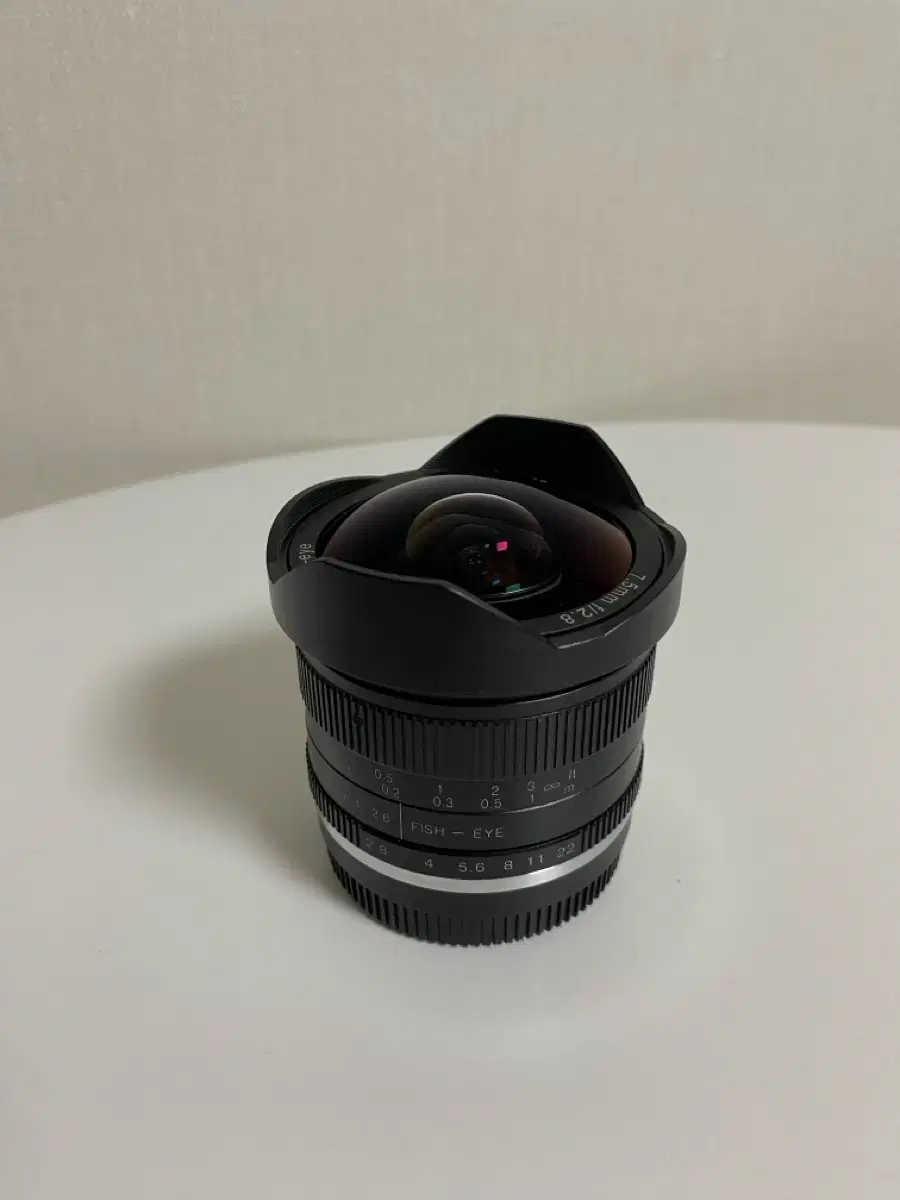 후지 7장인 7.5mm f2.8 어안렌즈