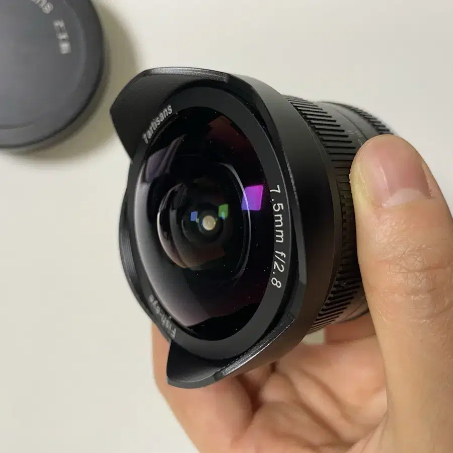 후지 7artisans 7장인 7.5mm f2.8 어안렌즈