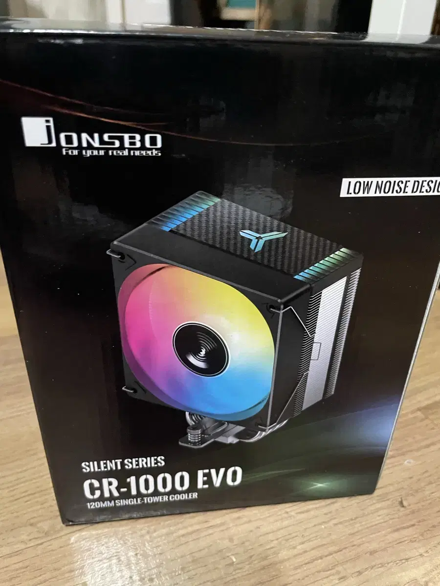 공랭쿨러 존스보 CR-1000 evo 하루사용