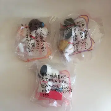 빈티지 맥도날드 스누피 세트 피규어 해피밀