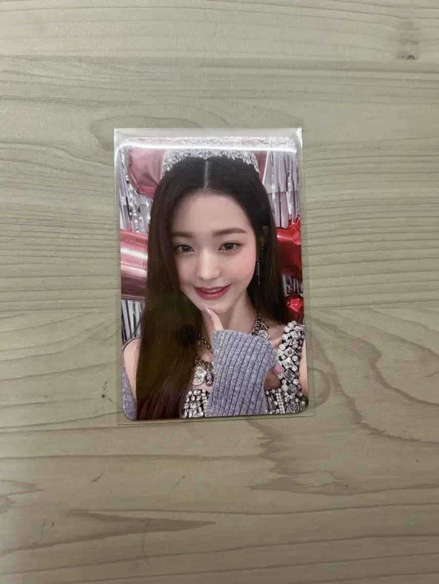 오늘만 이가격))jang wonyoung 러브다이브 럽다 ktown4u unreleased photocard wts