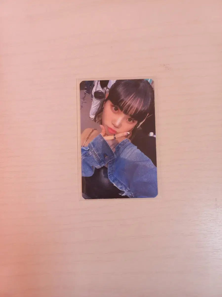 Le sserafim kim chaewon Antifragile soundwave ld Secondary photocard