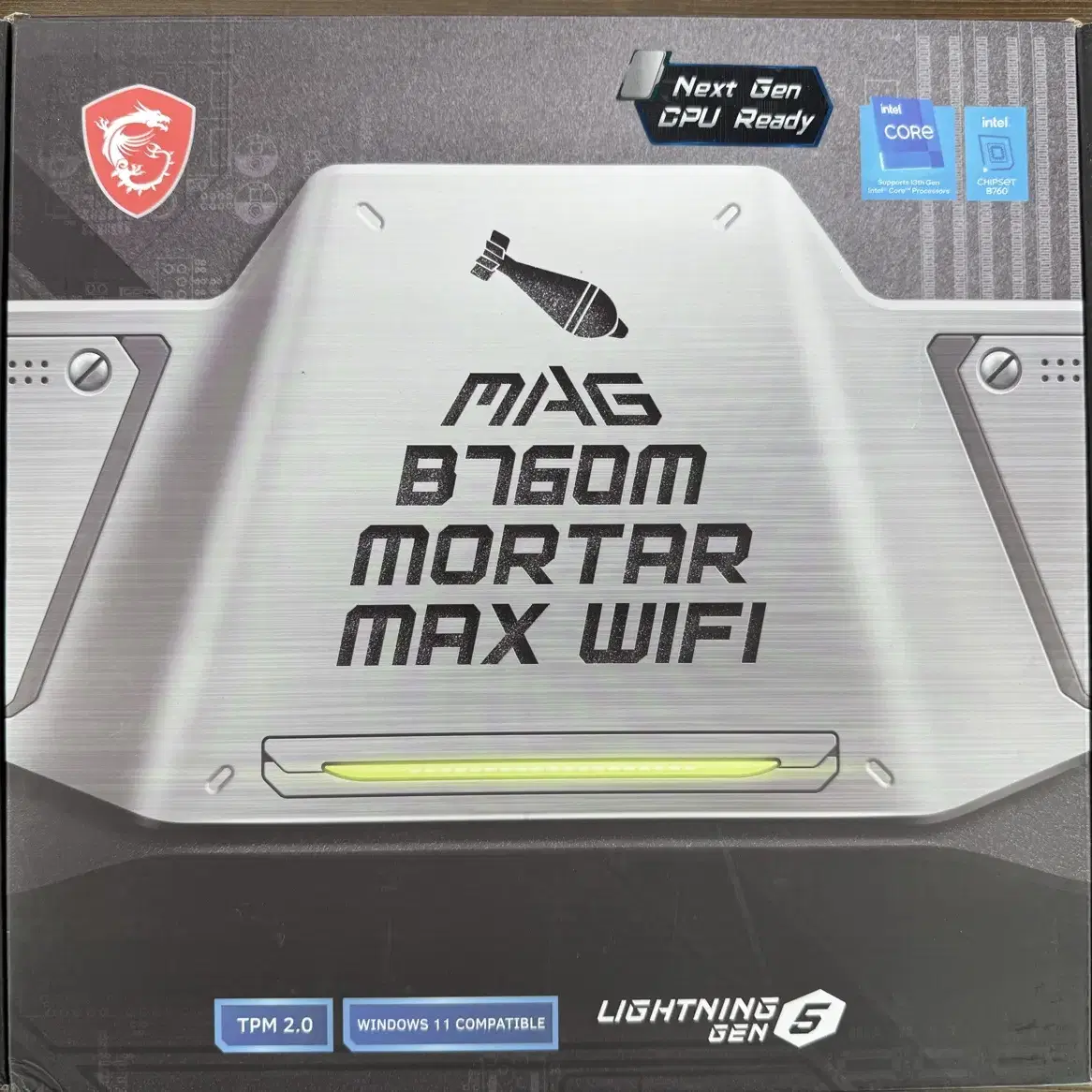 MSI MAG B760M 박격포 II 인텔 메인보드 마더보드 새상품