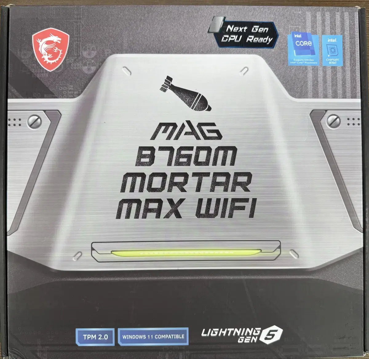 MSI MAG B760M 박격포 II 인텔 메인보드 마더보드 새상품