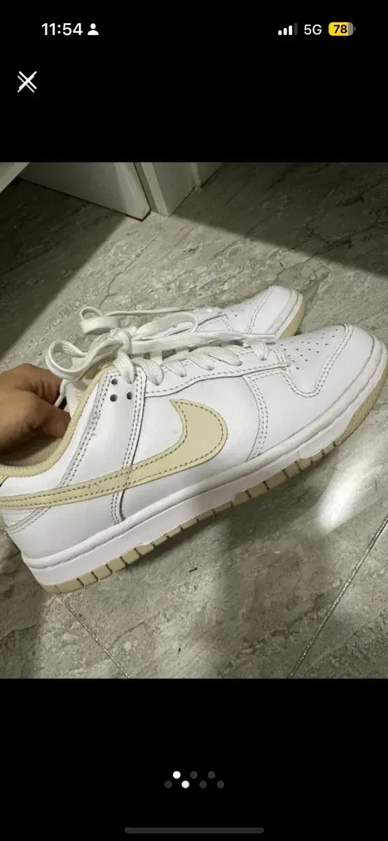 나이키 W nike 덩크 로우 펄 화이트 Nike Dunk Low Pea