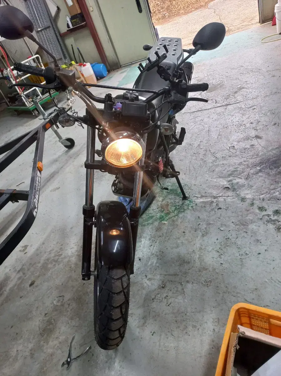 오토바이트로이. 125cc. 13년식