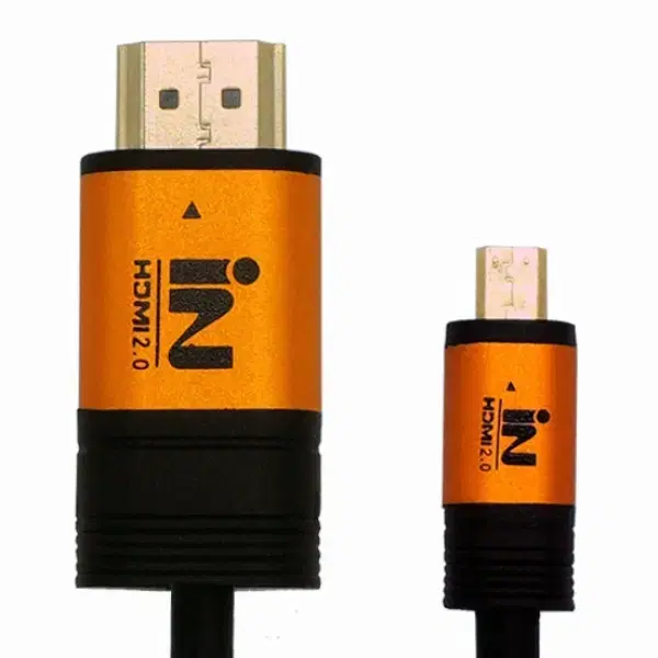 DMI 2.0 to 마이크로 HDMI 2.0 메탈 케이블 5m