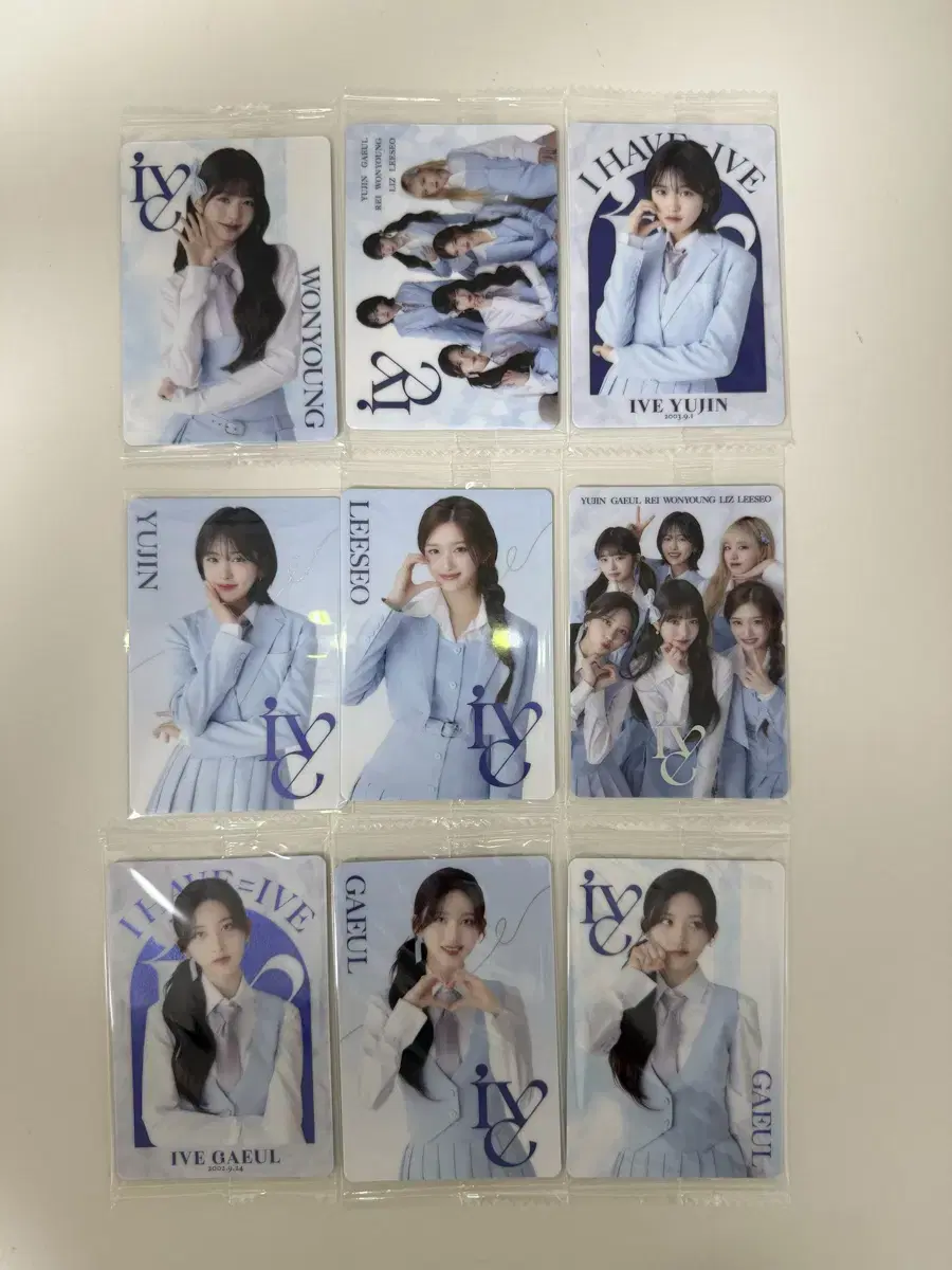 ive wehas photocards bulk sell yujin gaeul lay wonyoung liz leeseo