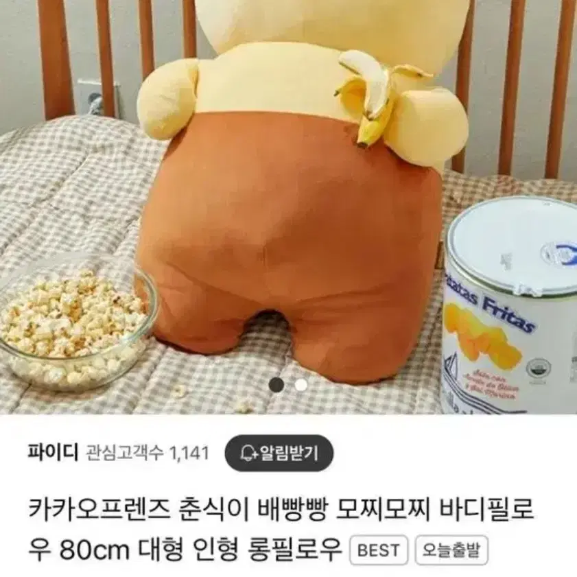 배빵빵 춘식이 바디필로우