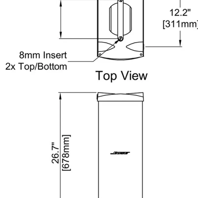 Bose panaraya mb4 서브우퍼