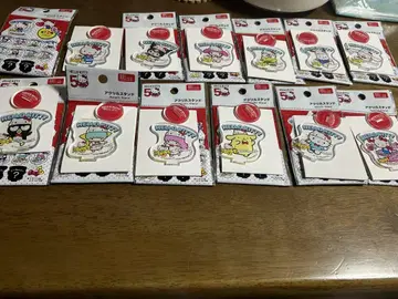 키티50주년 기념 아크릴 스탠드 시크릿 2종 총 12종