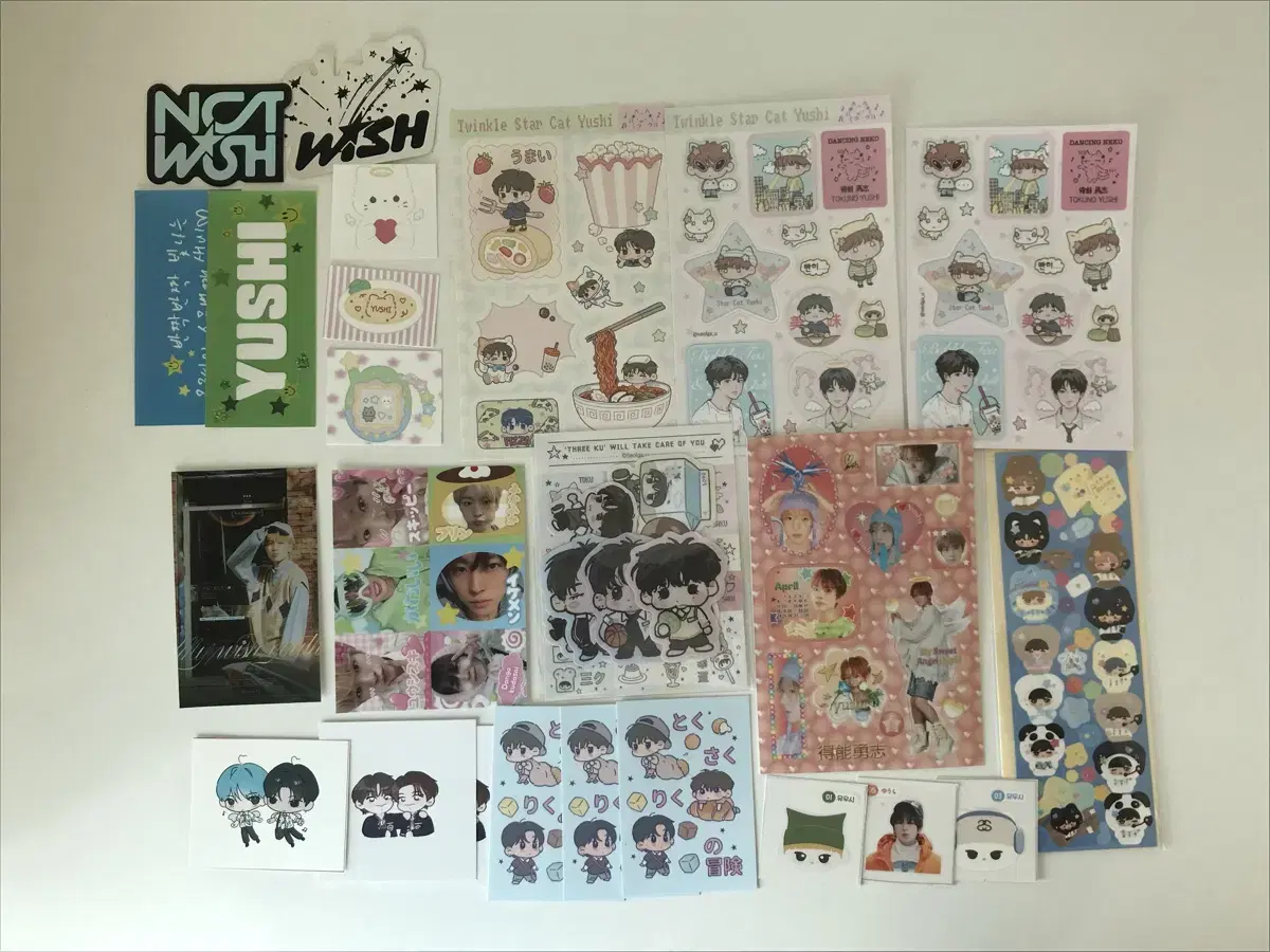 nct wish sticker bulk sell (다님,설가)