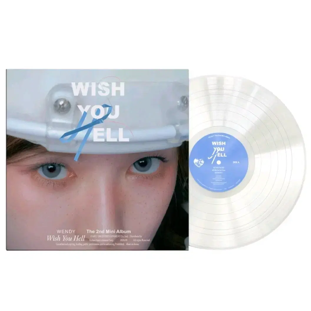 웬디 WENDY 미니앨범 2집 Wish You Hell 클리어컬러 LP