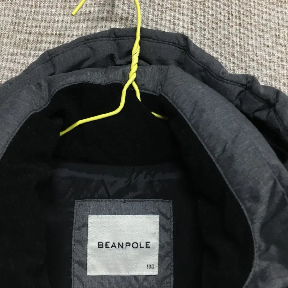 BEANPOLE KIDS 빈폴키즈 그레이 허그미 벤치 롱 패딩 130