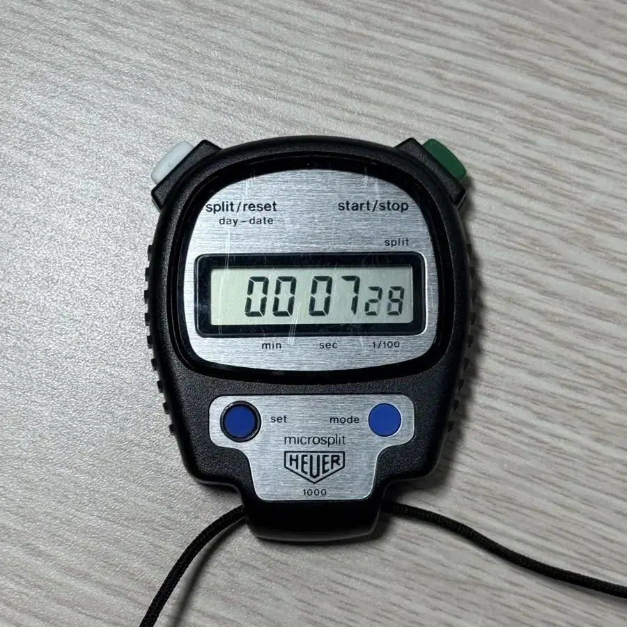 태그호이어 Microsplit 디지털 초시계 스톱워치