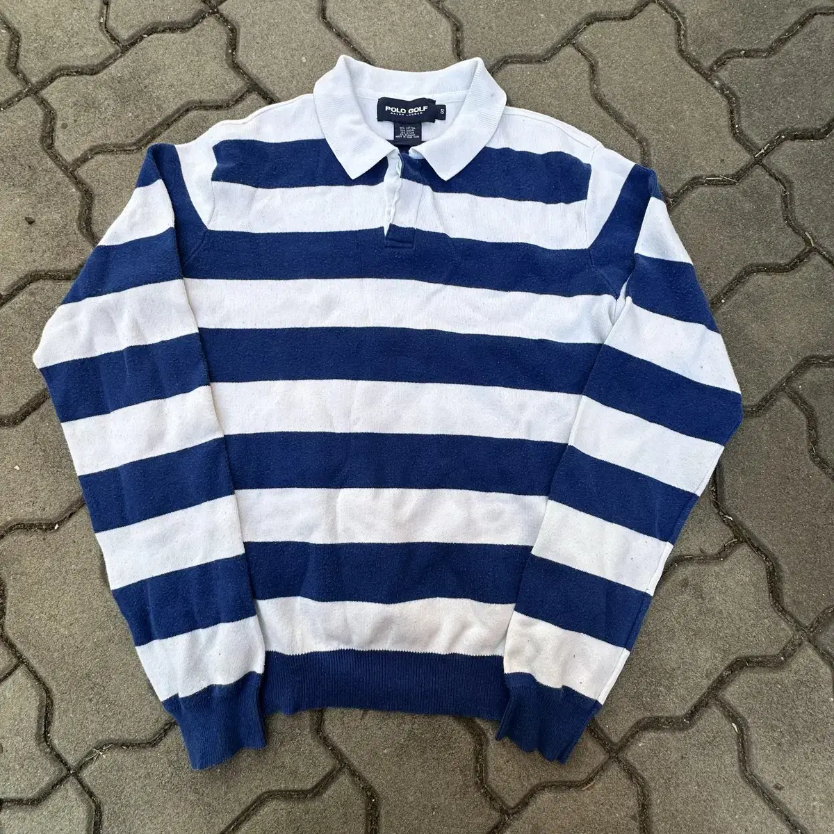 Polo Stripe Rugby Knit