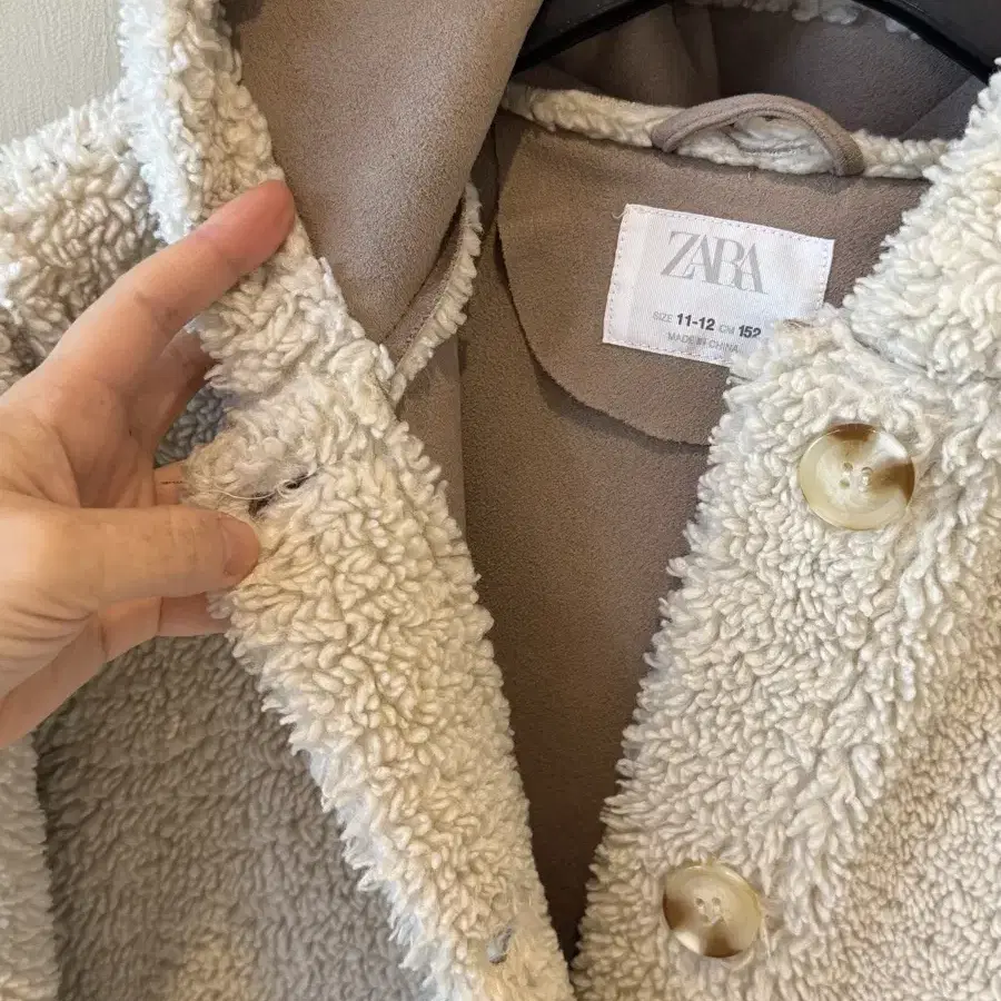 Zara 키즈 뽀글이 코트