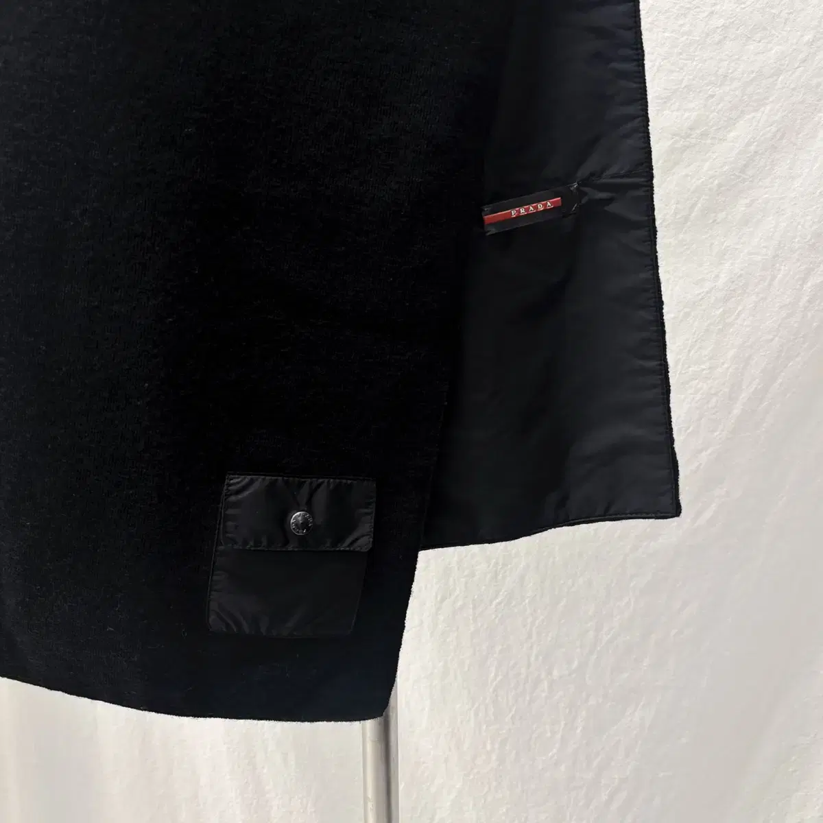 PRADA SPORTS mini pocket muffler 프라다 머플러