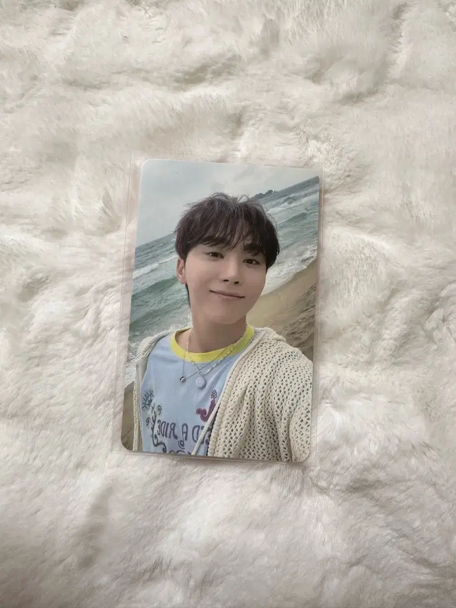 Seungkwan with muu ld photocard