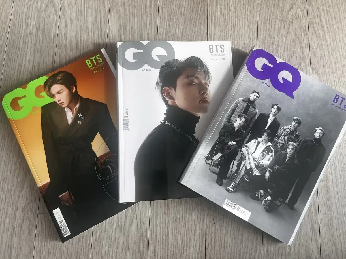 BTS 방탄 GQ표지 잡지( 지큐)