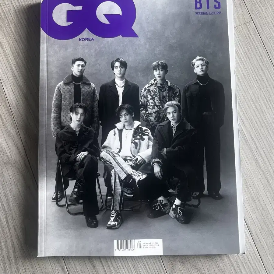 BTS 방탄 GQ표지 잡지( 지큐)