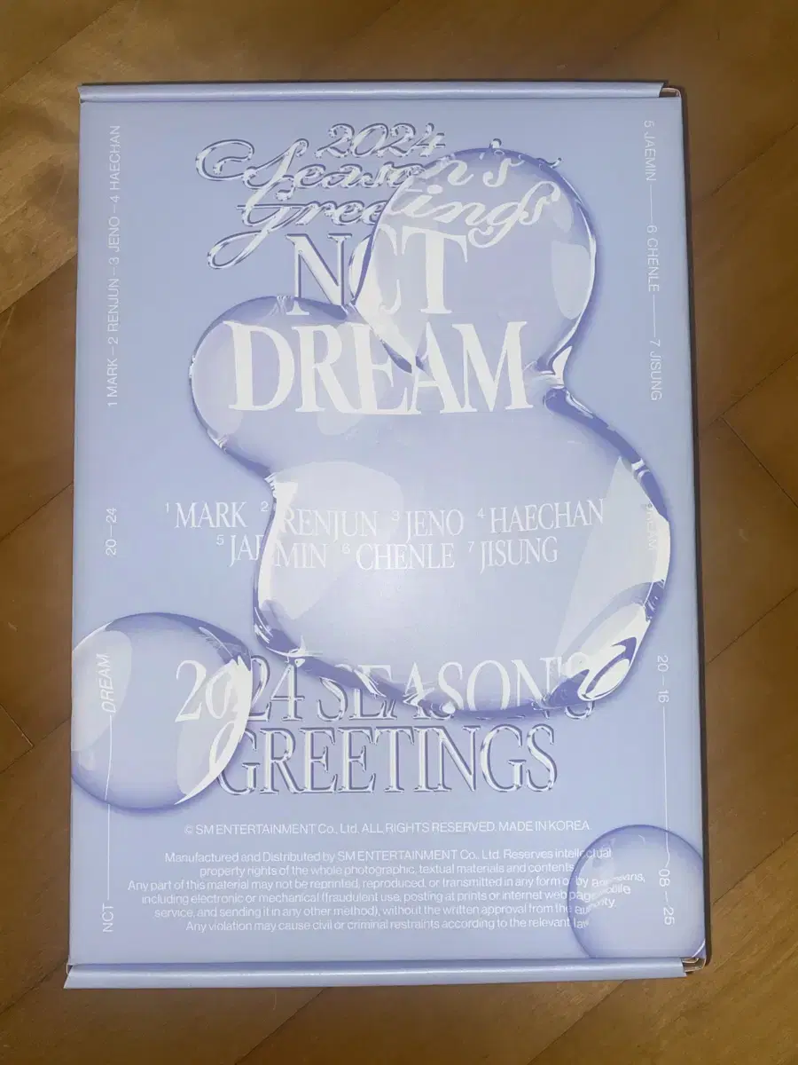 NCT Dream 2024 seasons greetings (with pre-order benefits)