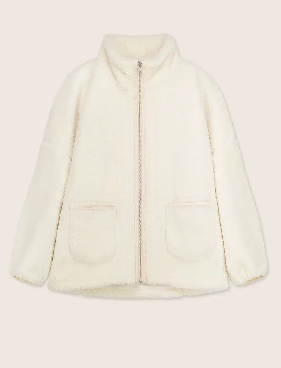 Yumer Weekend Fleece Jacket Ivory