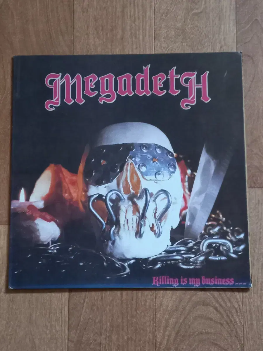 Megadeth lp 메가데스 엘피 준라이센스