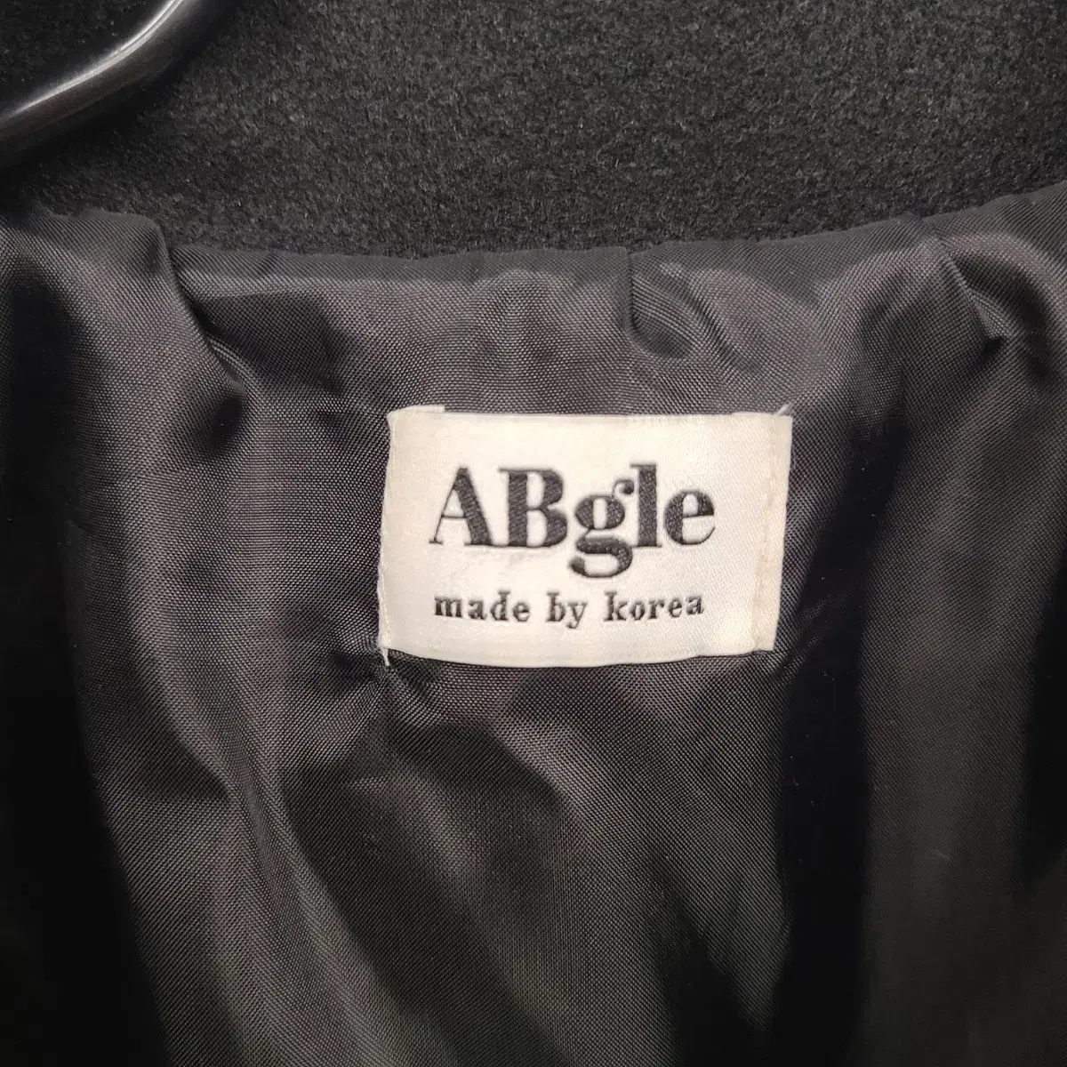 [여성66 size] ABgle 모직 싱글 코트