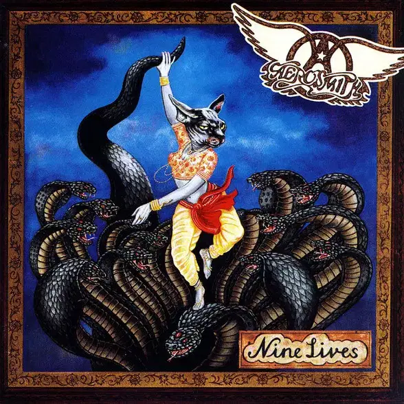 Aerosmith - Nine Lives (CD) 한국반 1997 민트급