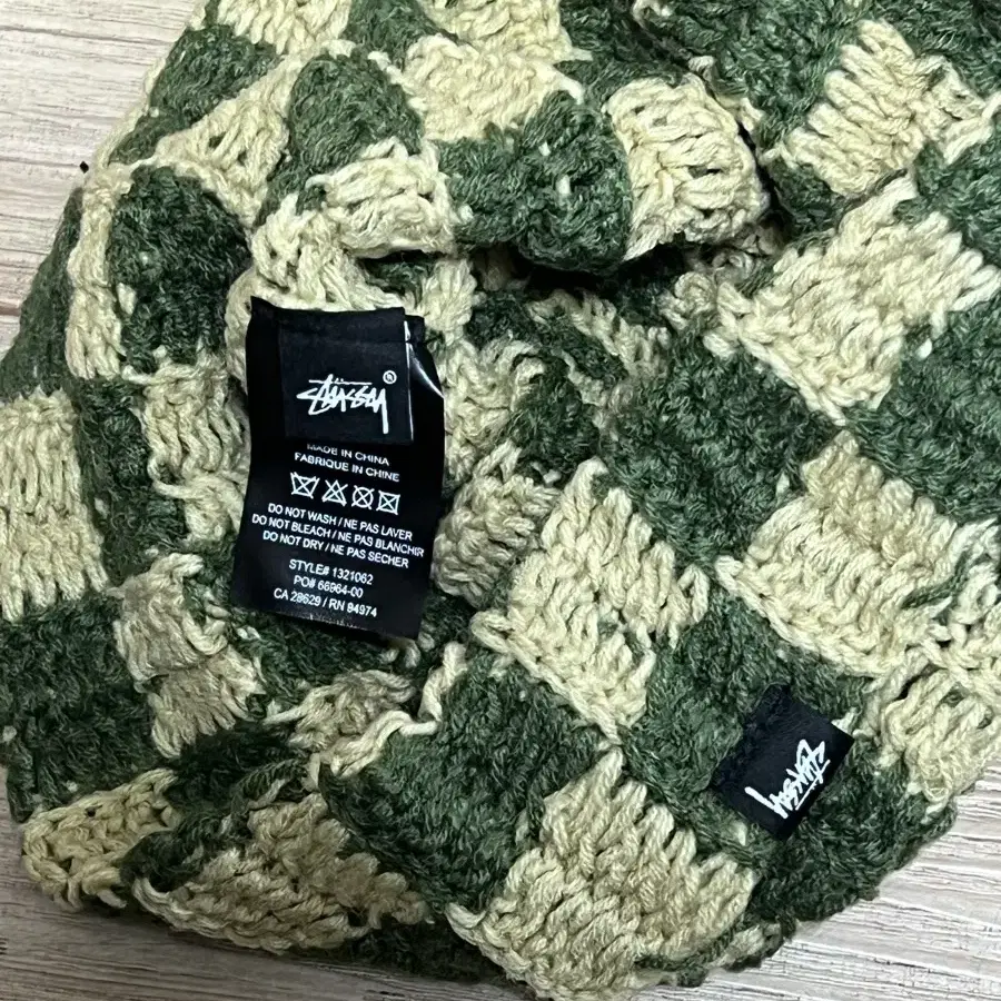 stussy crochet beanie 스투시 크로쉐 비니 올리브