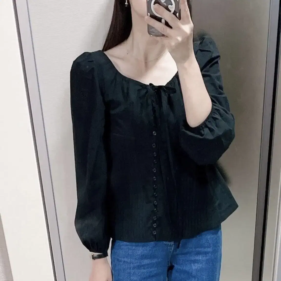 위드아웃썸머 블라우스 Montana long blouse