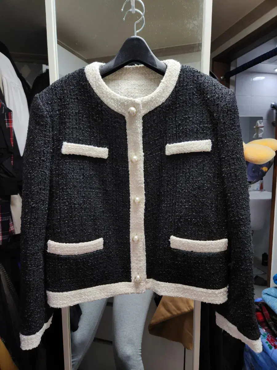 Tweed Quilted Jacket