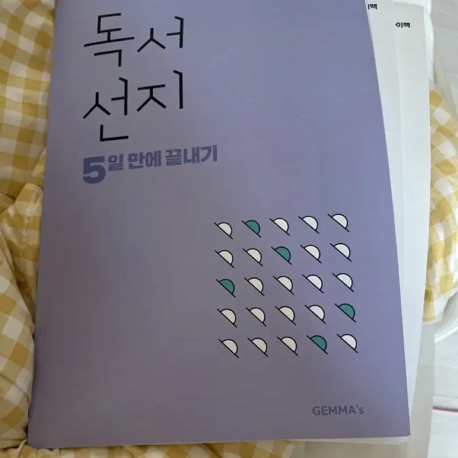 김젬마 5일 완성 독서 선지