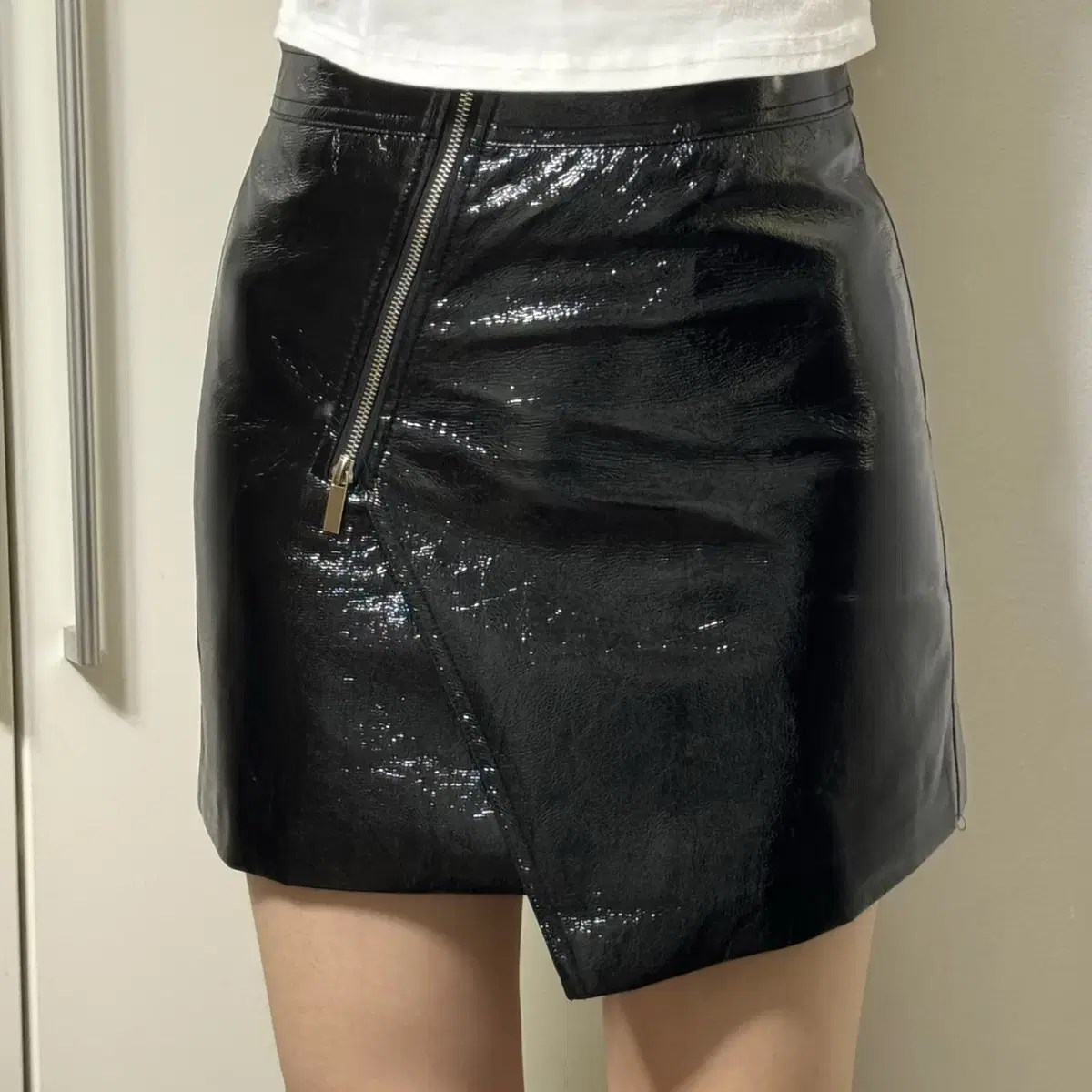 Reza Zipper Skirt M