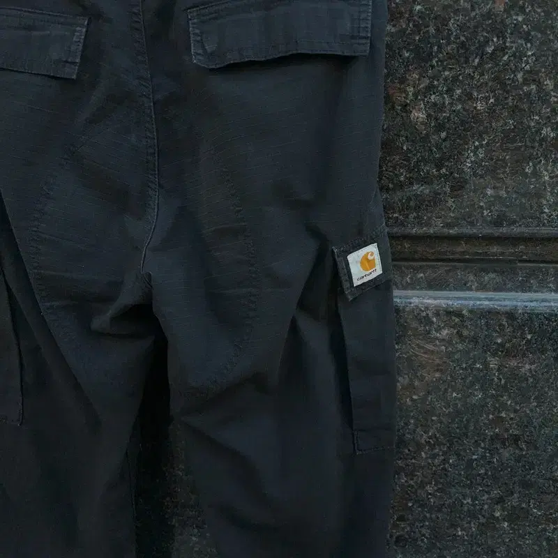 carhartt 칼하트 밀리터리 카고 블랙 팬츠