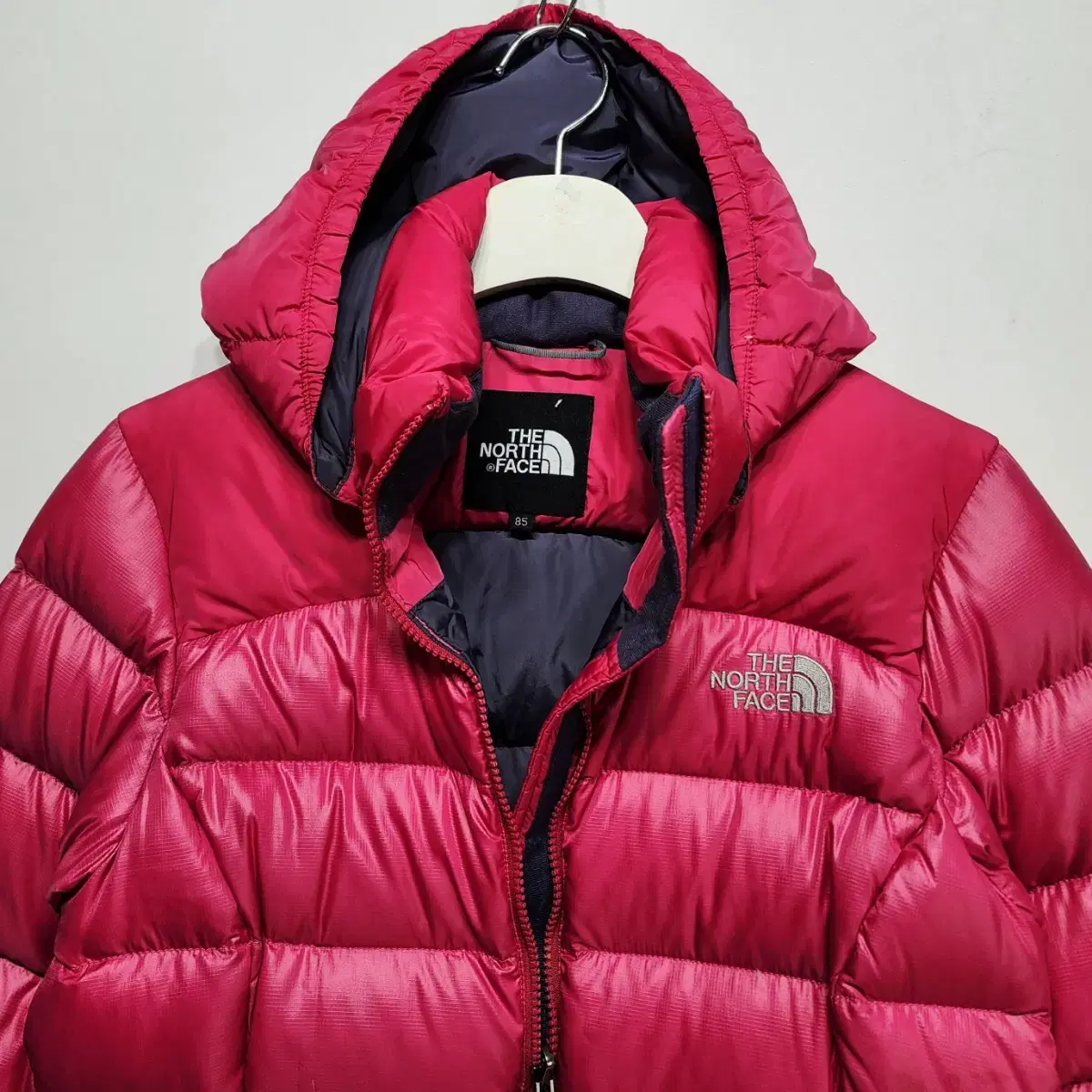 노스페이스 THE NORTH FACE 700눕시 후드패딩점퍼자켓 우먼스M