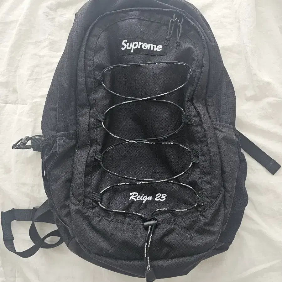 슈프림 백팩 Supreme Backpack Black - 22SS