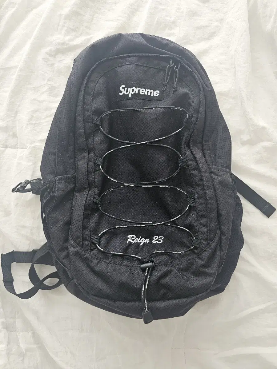 슈프림 백팩 Supreme Backpack Black - 22SS