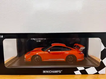 [MINICHAMPS]1/18 Porsche 911GT3RS Orange
