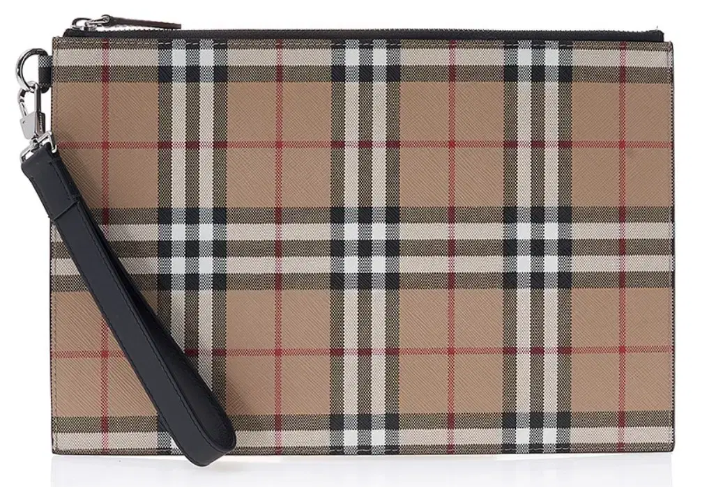 Burberry  파우치 Vintage Check Edin E-Canva